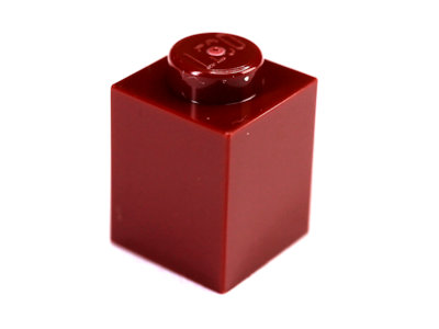 362 # Lego Stein mit 1x Querknopf 1x1 Rot 5 Stück 