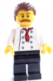 LEGO® Minifigur - City - cty0711 - Pizzabäcker