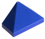 15571 6249783 Dachfirststein 1 x 2 45° - blau