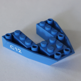 2626 Bootsbasis 6 x 6 x 1 - blau - Set 6353